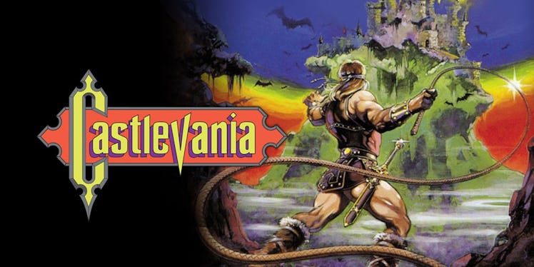 "Castlevania" video game poster
