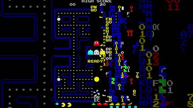 Screenshot from "Pac-Man" game