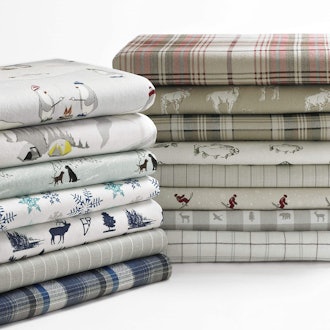 Eddie Bauer Flannel Collection Bedding Sheet Set