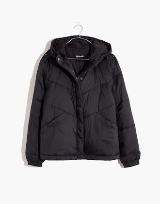 Madewell Plus Size Chevron Packable Puffer Jacket