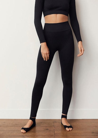 Mango's First Wellness Collection Includes This Timeless Leggings Trend