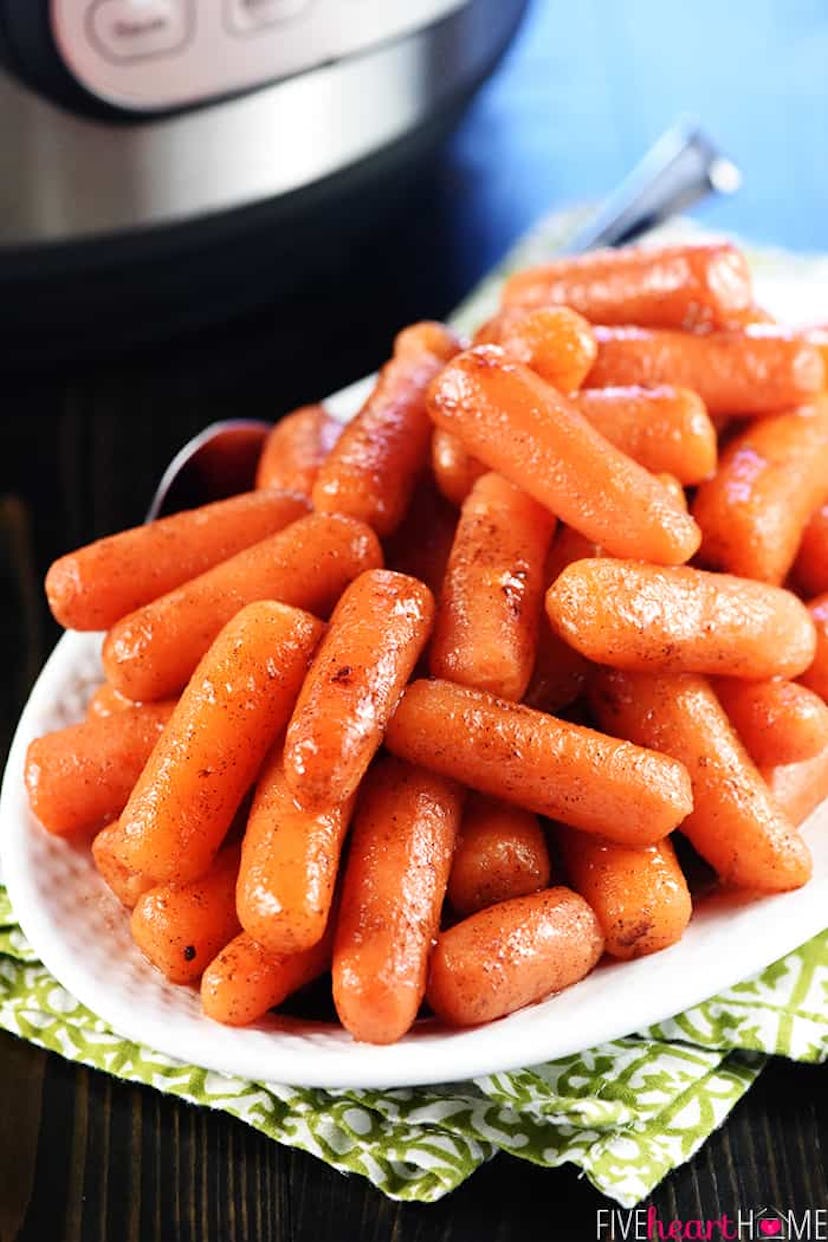 honey cinnamon carrots