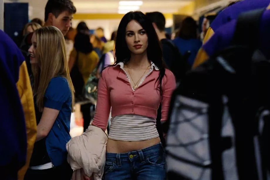 Beauty routines of Megan Fox in 'Jennifer’s Body.'