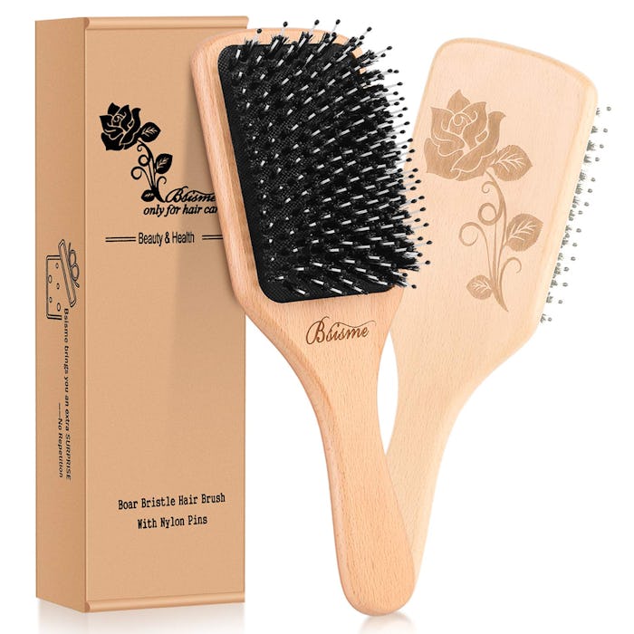 Bsisme Boar Bristle Hairbrush