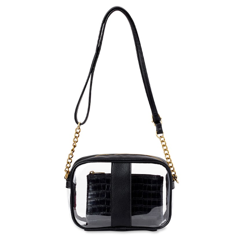 Clear Camera Crossbody with Pouch