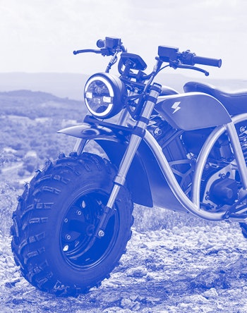 Volcon Grunt fat-tire e-motorcycle.