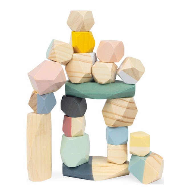 Janod 20-Piece Sweet Stacking Stones (3+)