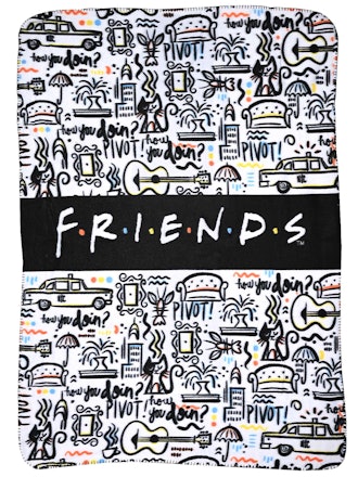 Friends TV Show Logo Fleece Throw Blanket