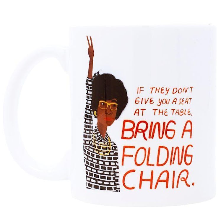 Bring a Folding Chair Ceramic Coffee Mug