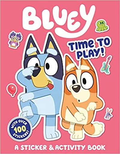 'Time To Play' Bluey Books Sticker and Activity Book