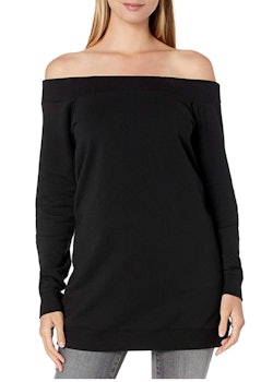 Daily Ritual Cold Shoulder Tunic Top
