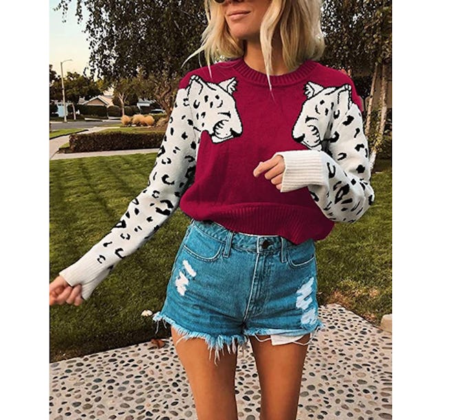Mansy Leopard Sweater