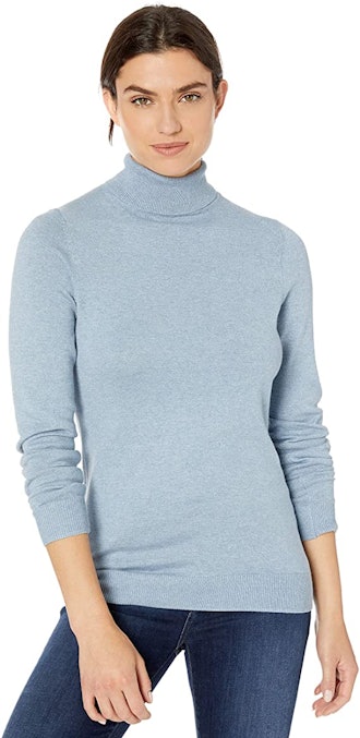 Amazon Essentials Women's Lightweight Turtleneck Sweater