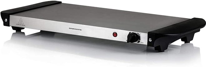 Ovente Electric Stainless Steel Warming Tray
