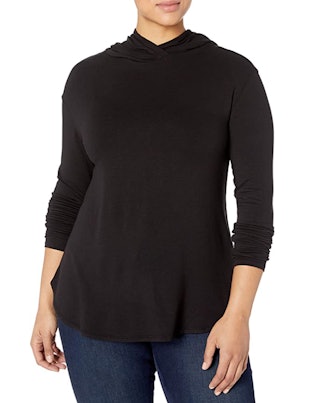Daily Ritual Plus Size Hooded Pull Over