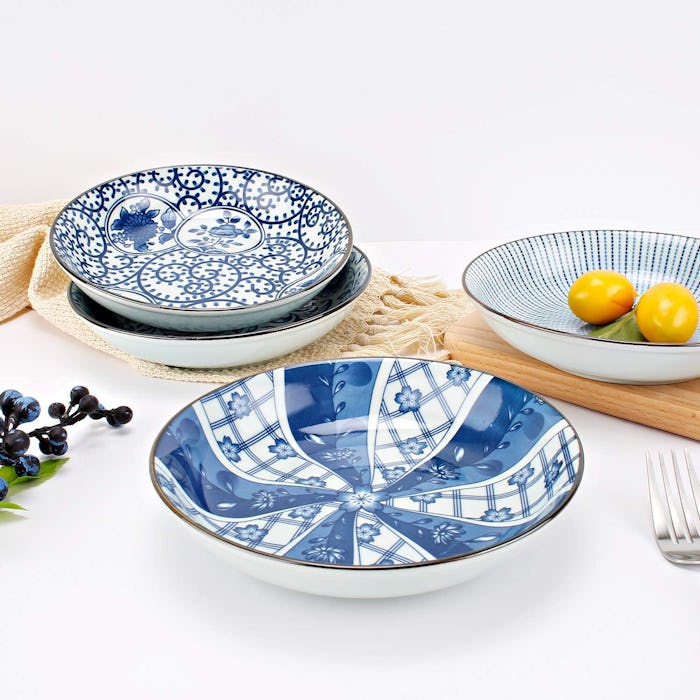 YALONG Porcelain Plates Set (4-Pack)