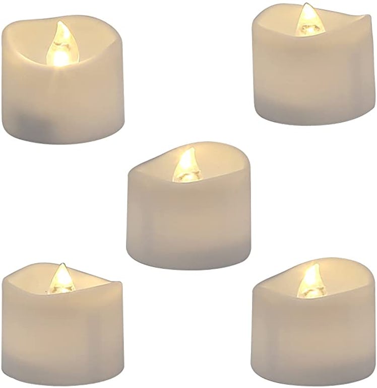 Homemory Battery Operated Flameless LED Tea Light (12-Pack)