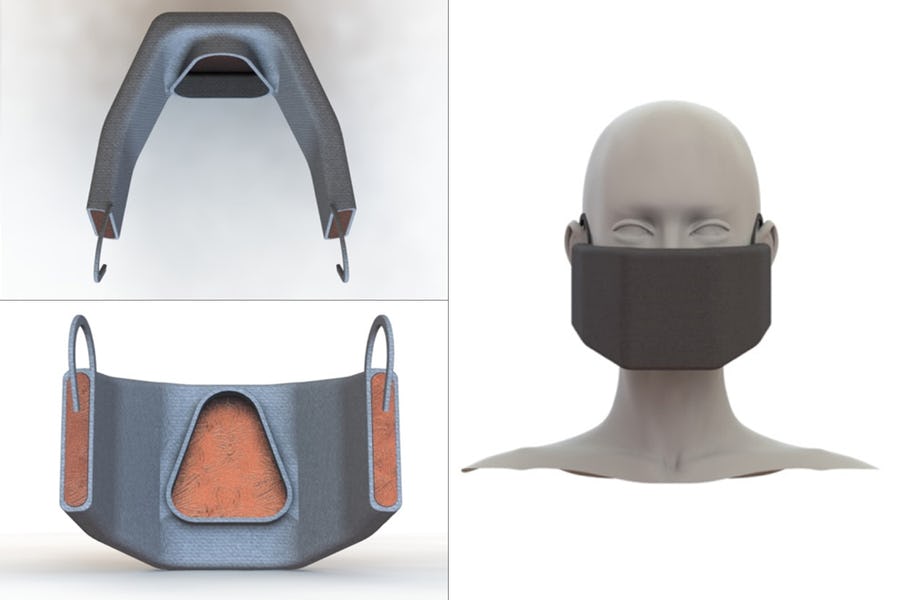MIT designs a heated coppermesh mask that's apocalypseready