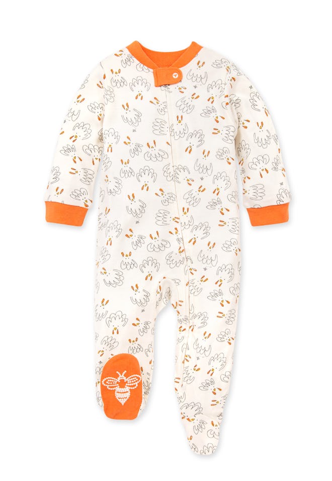 Gobble Gobble Organic Baby Loose Fit Footed Pajamas