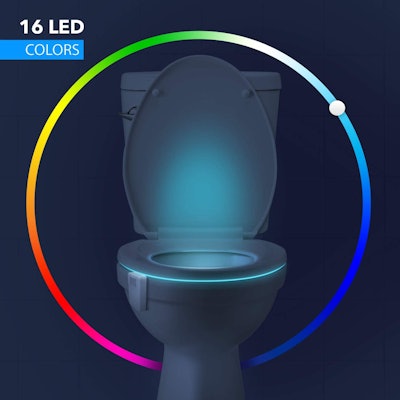 LumiLux Toilet Light with Motion Detectio