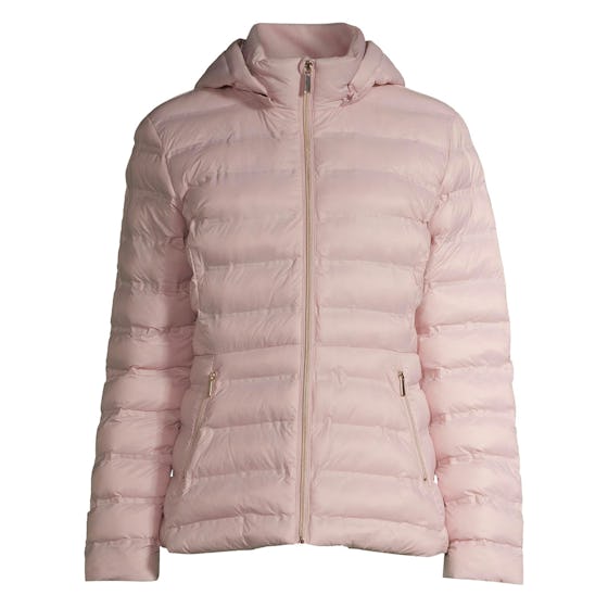 Packable Puffer Jacket with Hood