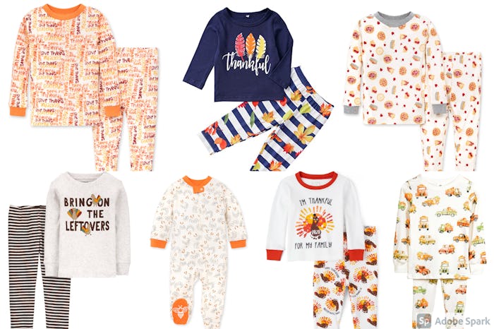 Your little ones can be extra festive on Turkey Day with these Thanksgiving pajamas for kids.