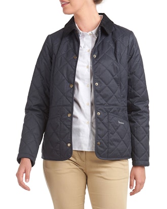 Huddleson Quilted Corduroy-Collar Jacket