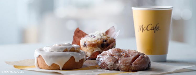 Score a free McDonald's pastry on Election Day.