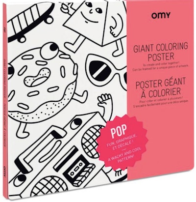 OMY Giant Coloring Poster (3+)