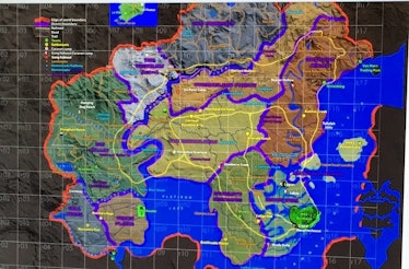 RDR2 map from GTA