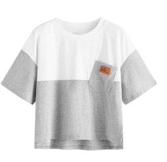 SweatyRocks Color Block T-Shirt 