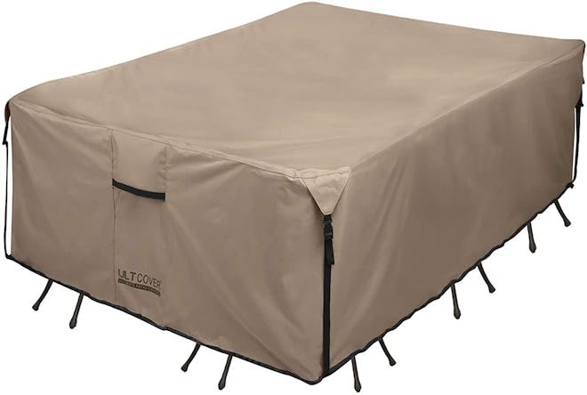 ULTCOVER Heavy Duty Patio Table Cover