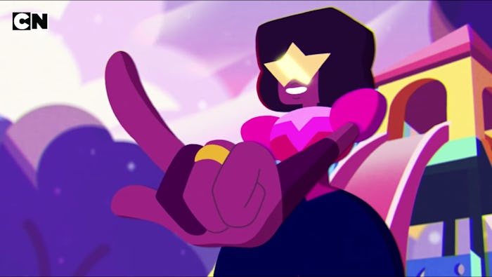 In the first of four new anti-racism PSAs from Cartoon Network and "Steven Universe," Garnet of The ...