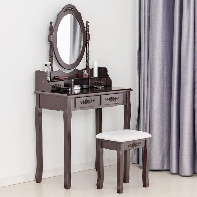 Mecor Vanity Table Set