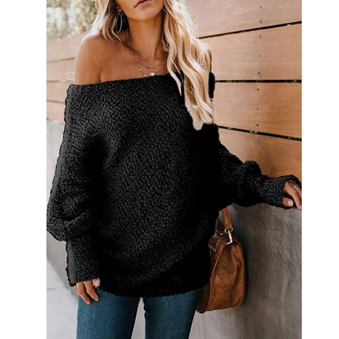 ZKESS Off The Shoulder Sweater