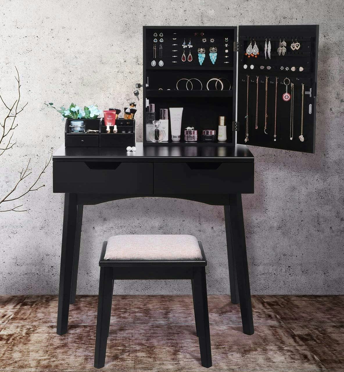 The 8 Best Makeup Vanities With Storage