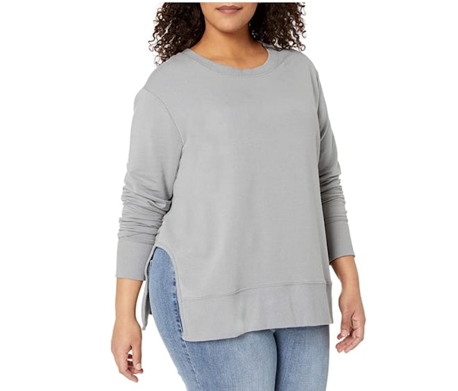Daily Ritual Plus Size Side Cut Out Sweater