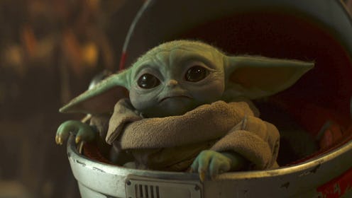 Baby Yoda in 'The Mandalorian' Season 2, via Disney+ press site.