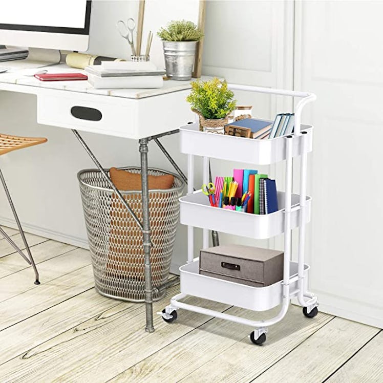 Pipishell Rolling Utility Cart