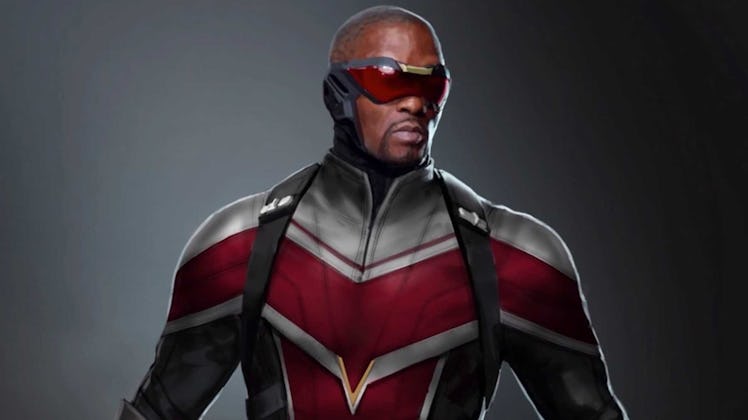 falcon and the winter soldier sam new costume