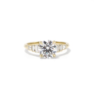 Evelyn Brilliant Cut Engagement Ring 