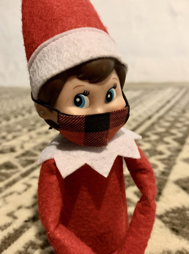 Elf on a Shelf COVID Mini Mask