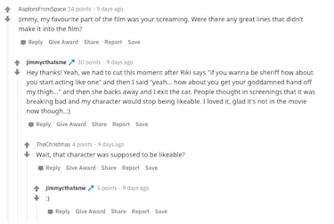 Jim Cummings Talks Wolf Of Snow Hollow Reddit And His Next Scary Movie