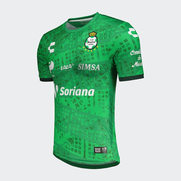 Charly "Dia de Muertos" soccer jersey.