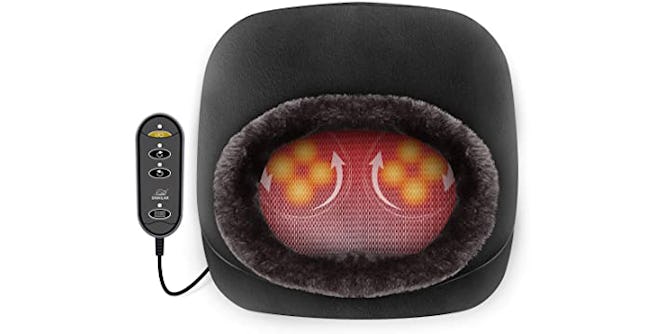 Snailax 2-in-1 Shiatsu Foot & Back Massager with Heat