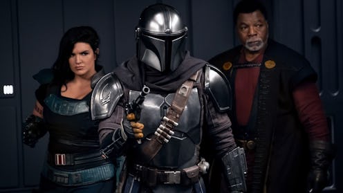 Cara Dune, Greef Karga, and the Mandalorian in 'The Mandalorian' Season 2