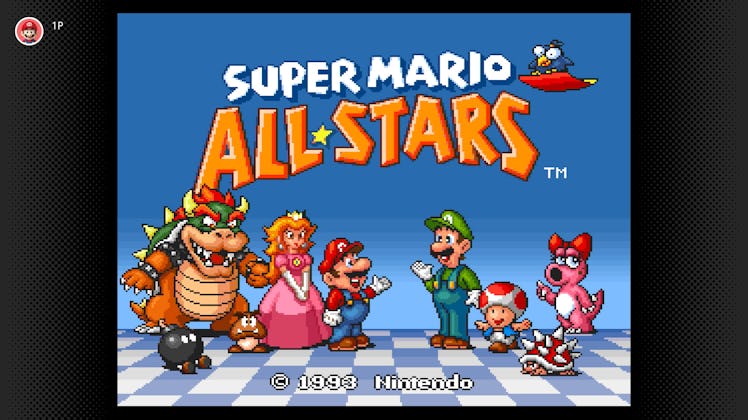 Super Mario All-Stars cover art