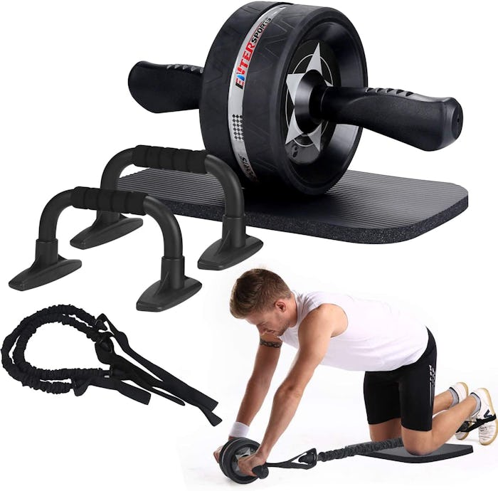 EnterSports Ab Roller Workout Set