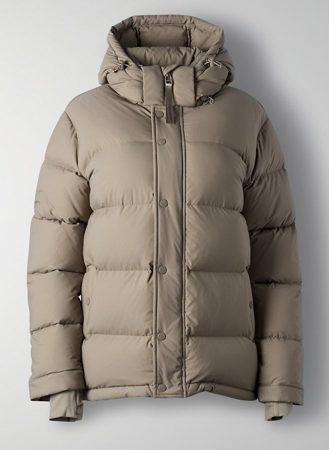 Goose-down puffer jacket