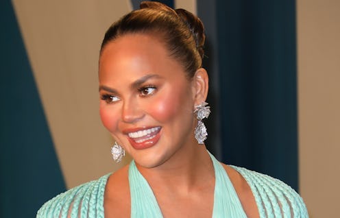 Chrissy Teigen at a red carpet event